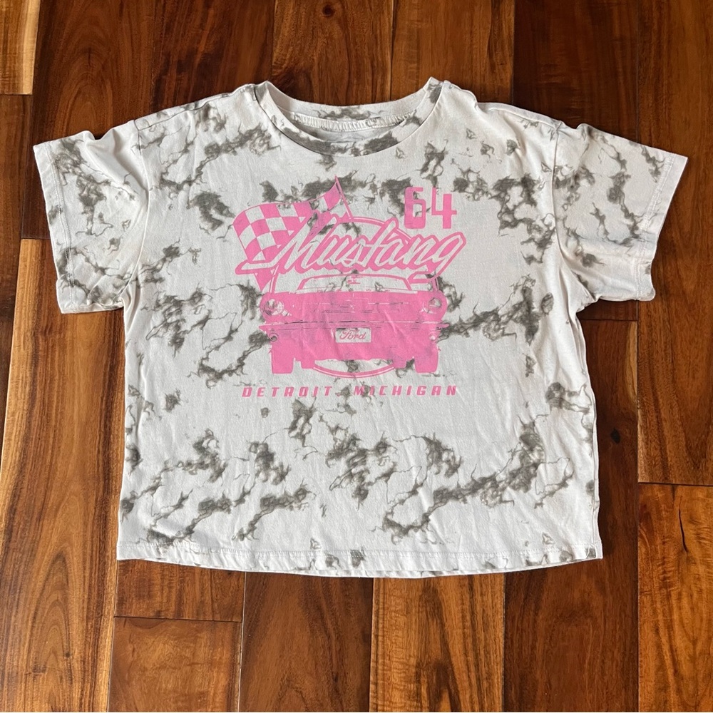 Girls Ford Mustang Crop Top